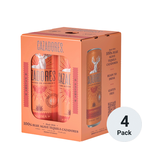 Cazadores Cocktails Paloma Ready To Drink Cocktail at CaskCartel.com