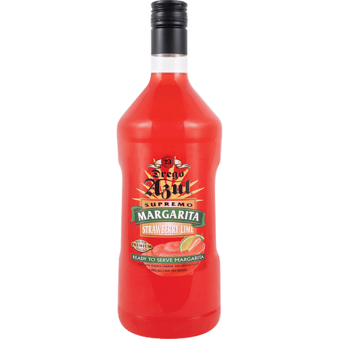 Drego Azul Strawberry Lime Margarita Ready To Drink Cocktail | 1.75L at CaskCartel.com