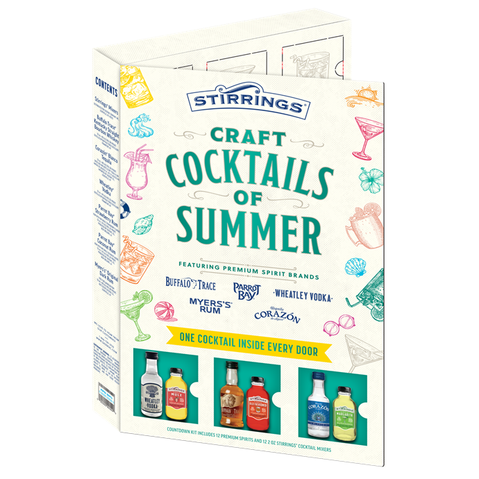 Stirrings Mini Bar Variety Cocktail | 24x50ML at CaskCartel.com