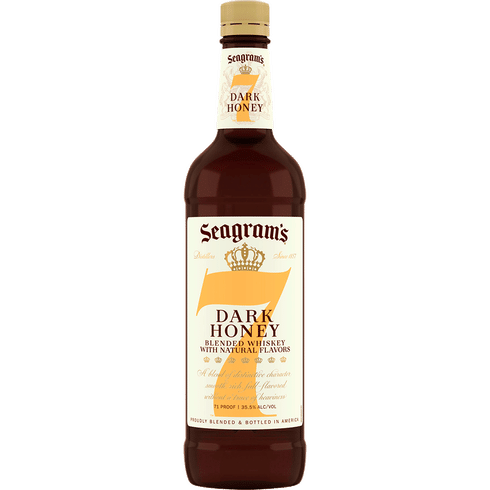 Seagram's 7 Dark Honey Whiskey at CaskCartel.com