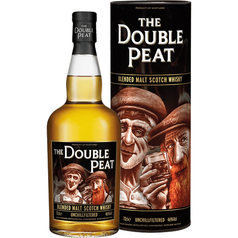 The Double Peat Blended Peated Malt Scotch Whiskey at CaskCartel.com