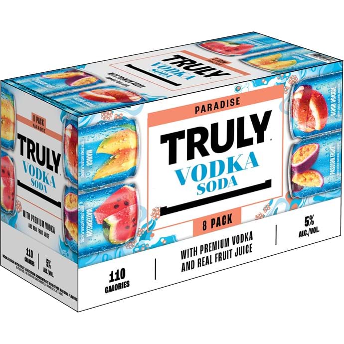 Truly Vodka Soda Paradise Variety Cocktail | 8x355ML at CaskCartel.com