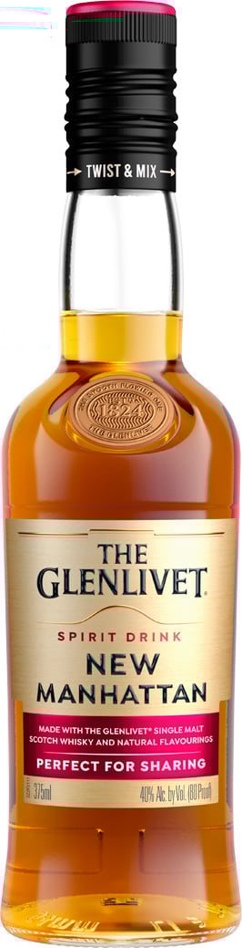 Glenlivet Twist & Mix New Manhattan Cocktail | 375ML at CaskCartel.com