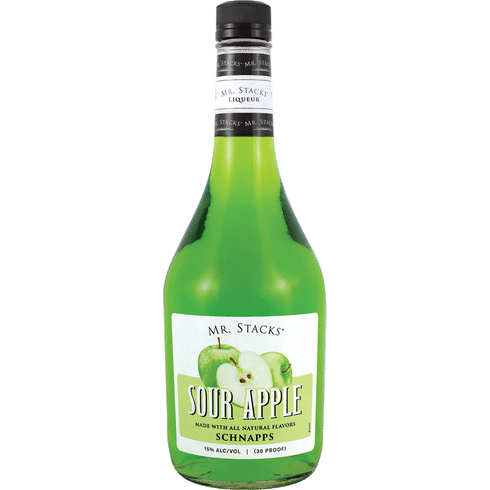 Mr Stacks Sour Apple Schnapps Liqueur at CaskCartel.com