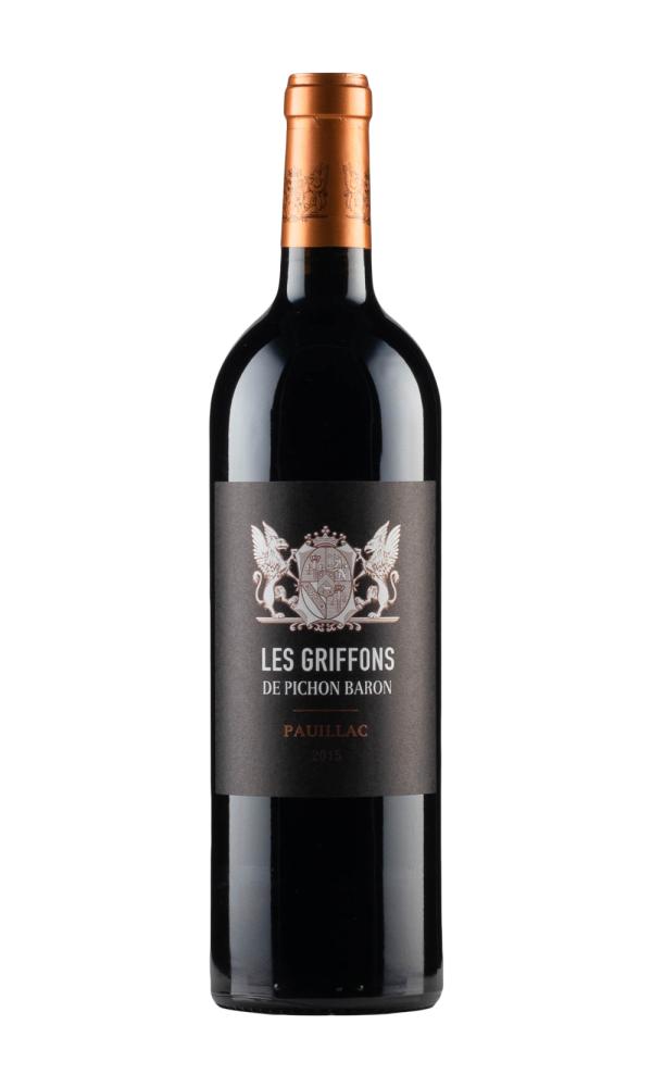 2015 | Chateau Pichon Baron | Les Griffons Pauillac at CaskCartel.com