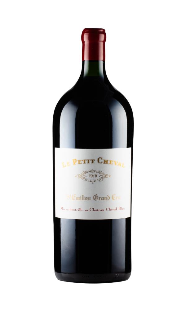 2019 | Château Cheval Blanc | Le Petit Cheval 6L at CaskCartel.com