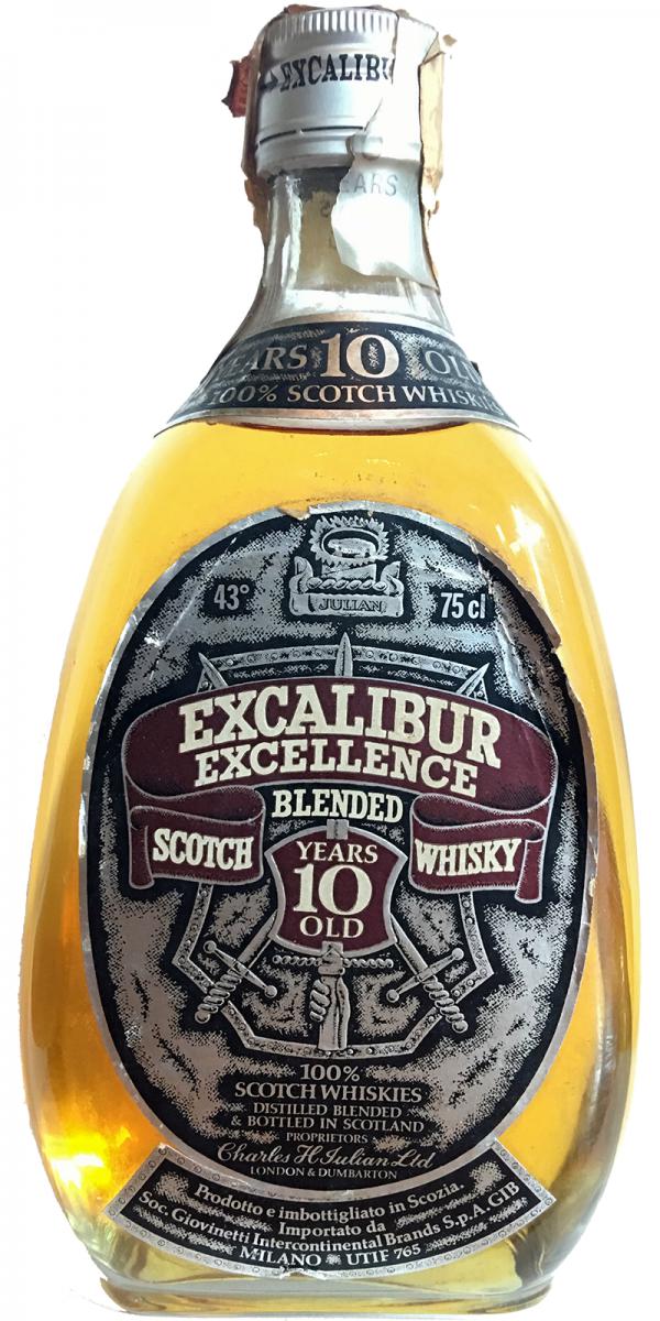 Excalibur Excellence 10 Year Old Blended Scotch Whisky at CaskCartel.com