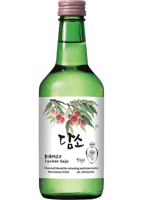 Damso Lychee Soju | 375ML at CaskCartel.com