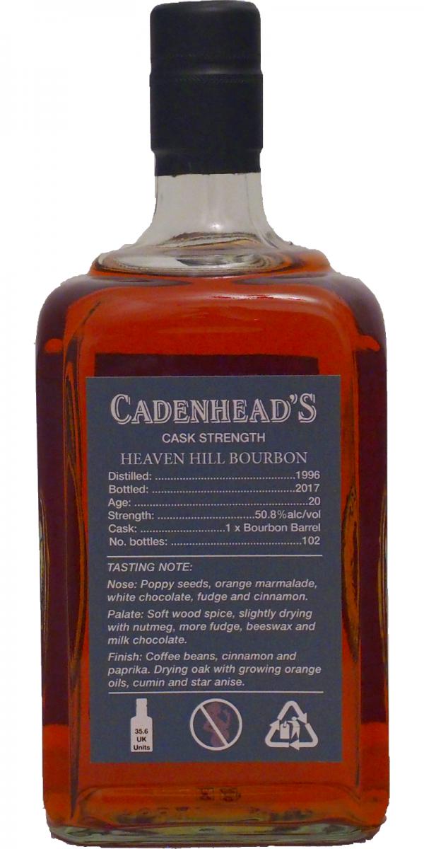 Heaven Hill 1996 2017 CA 20 Year at CaskCartel.com-2