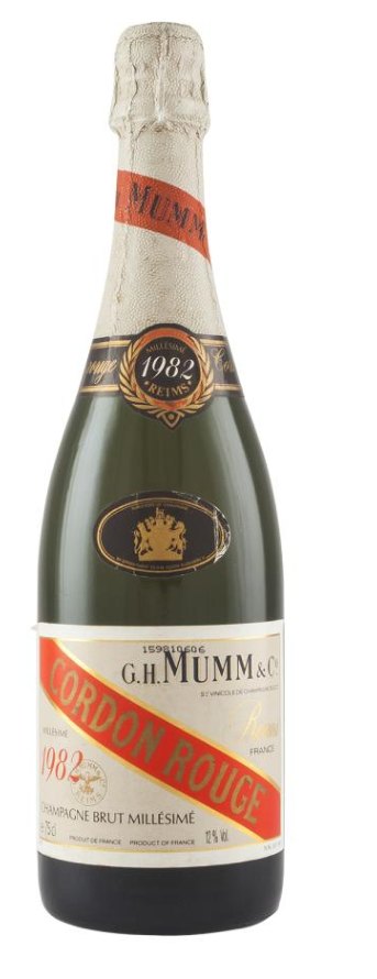 1982 | G. H. Mumm | Cordon Rougeat CaskCartel.com