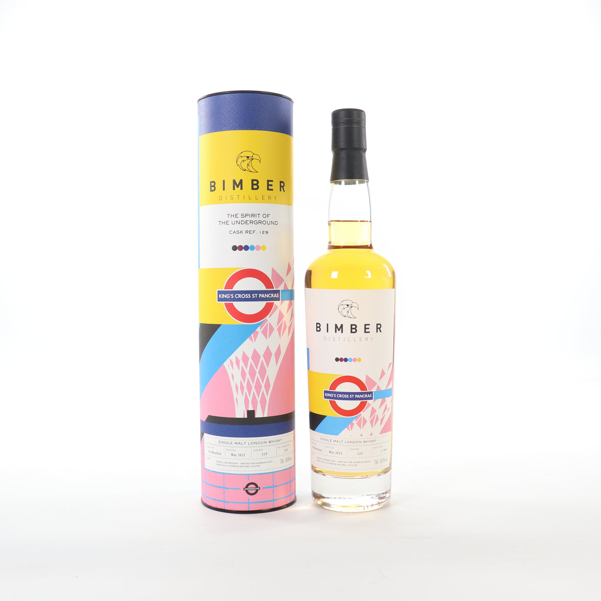 Bimber Spirit of the Underground (Cask 129) King's Cross St Pancras London Whisky | 700ML at CaskCartel.com
