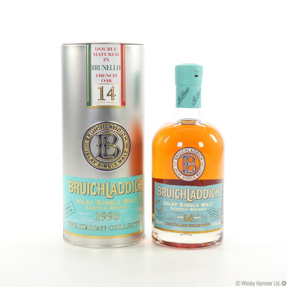 Bruichladdich 14 Year Old 1993 Brunello French Oak Scotch Whisky | 700ML at CaskCartel.com