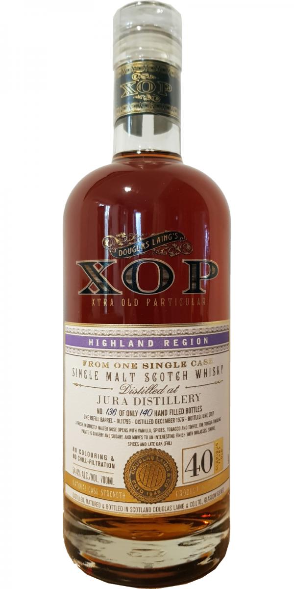 Jura 40 Year Old (D.1976, B.2007) Douglas Laing’s XOP Scotch Whisky | 700ML at CaskCartel.com