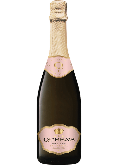 All Queens Rose Brut California Wine at CaskCartel.com