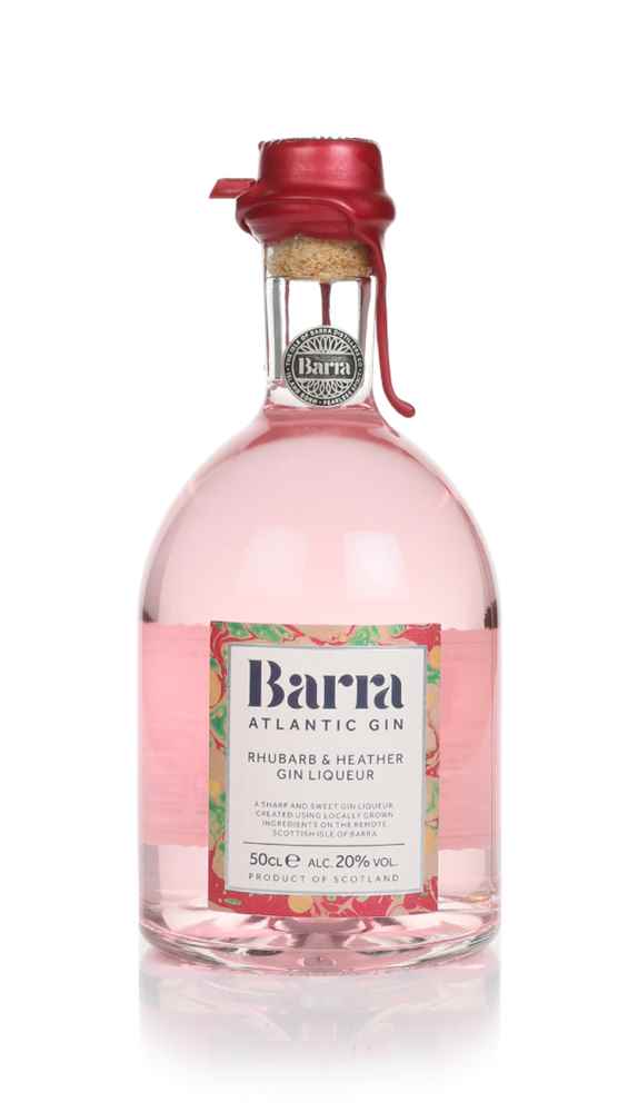 Barra Rhubarb & Heather Gin Liqueur | 500ML at CaskCartel.com