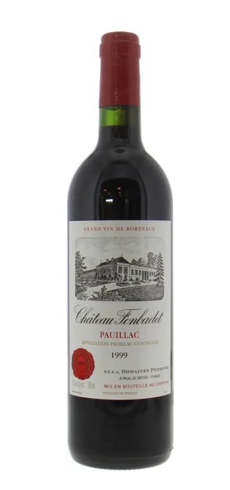 1999 | Chateau Fonbadet | Pauillac at CaskCartel.com