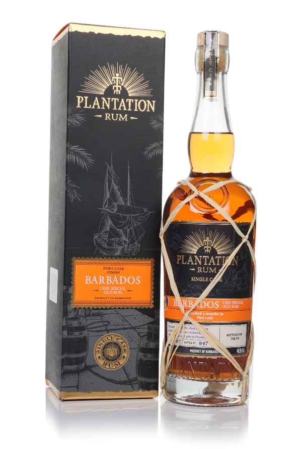 Plantation Barbados Port Cask Finished - Single Cask Collection | 700ML at CaskCartel.com