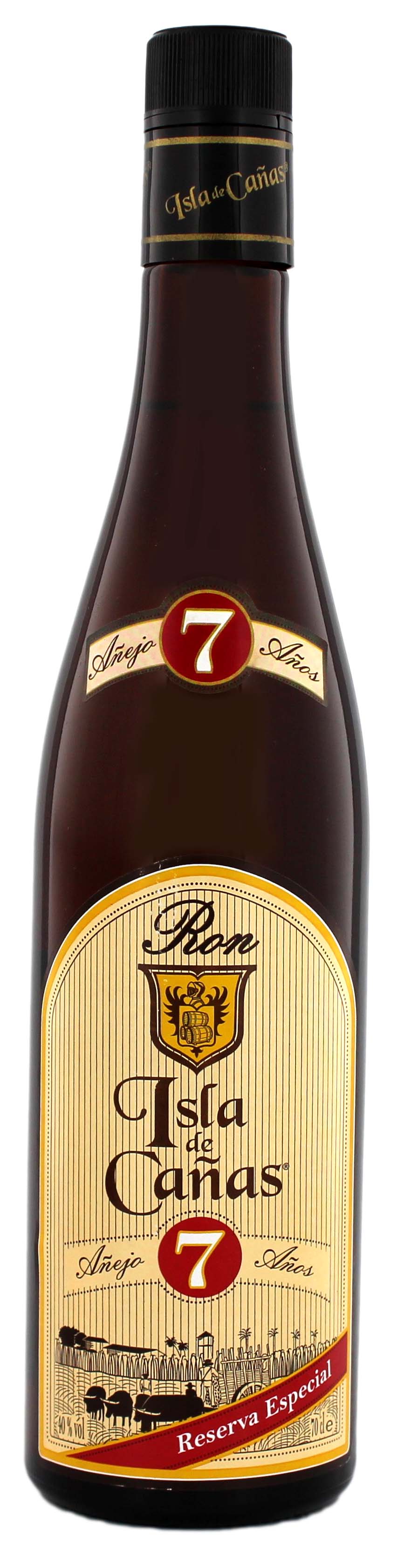 Ron Isla de Canas 7 Year Old Anejo Reserva Especial Rum | 700ML at CaskCartel.com
