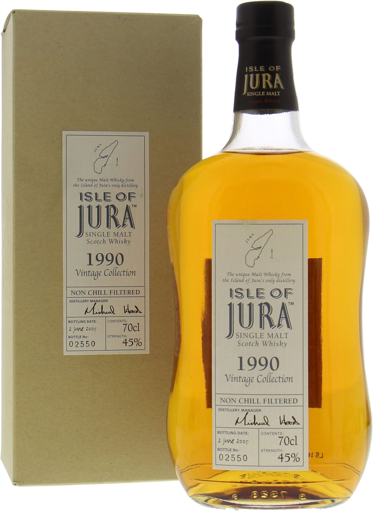 Jura 1990 Vintage Collection (Bottled 2005) Scotch Whisky | 700ML at CaskCartel.com