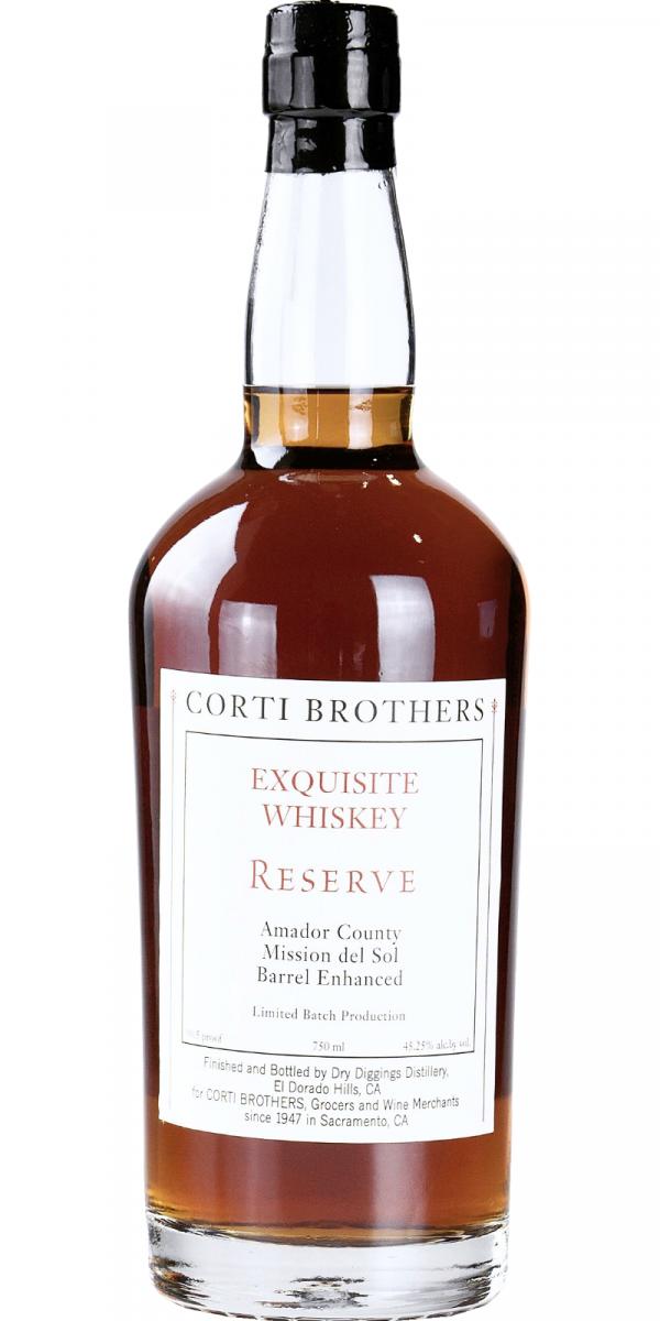 Corti Brothers Amador County Mission del Sol Barrel Enhanced Whiskey - CaskCartel.com