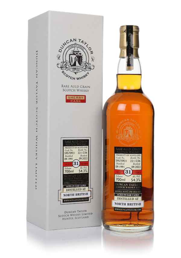 North British 31 Year Old 1991 (cask 59570921) - Rare Auld (Duncan Taylor) | 700ML at CaskCartel.com