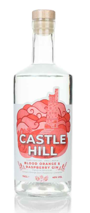 Castle Hill Blood Orange & Raspberry Gin | 700ML at CaskCartel.com