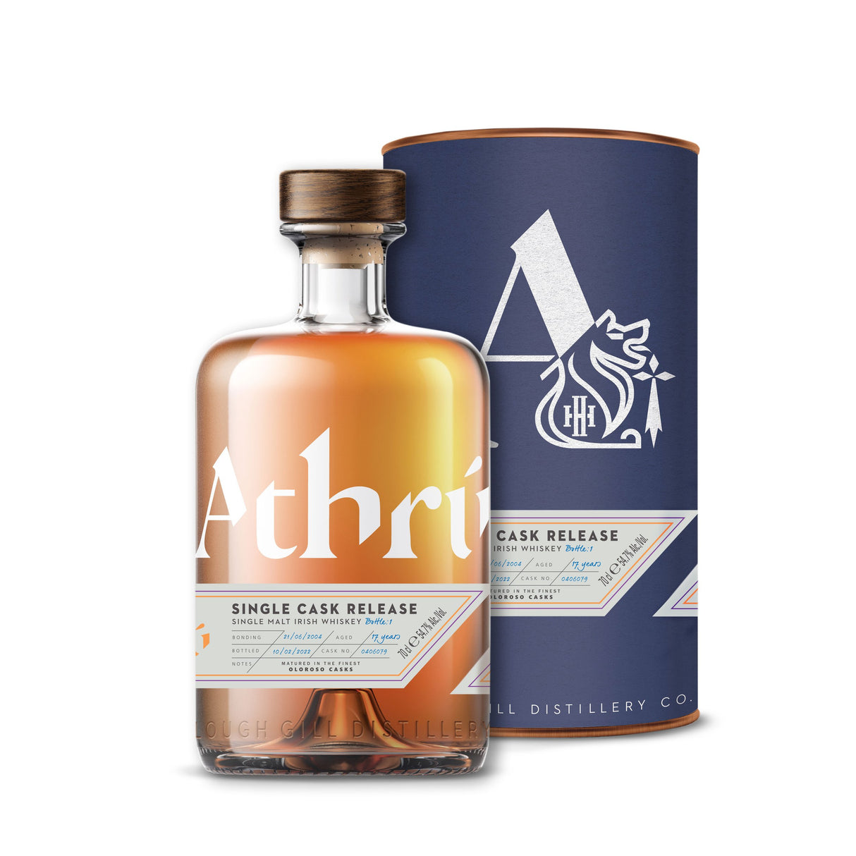 Athrú 17 Year Old (D.2004, B.2022) Oloroso Casks Irish Single Malt Whiskey | 700ML at CaskCartel.com