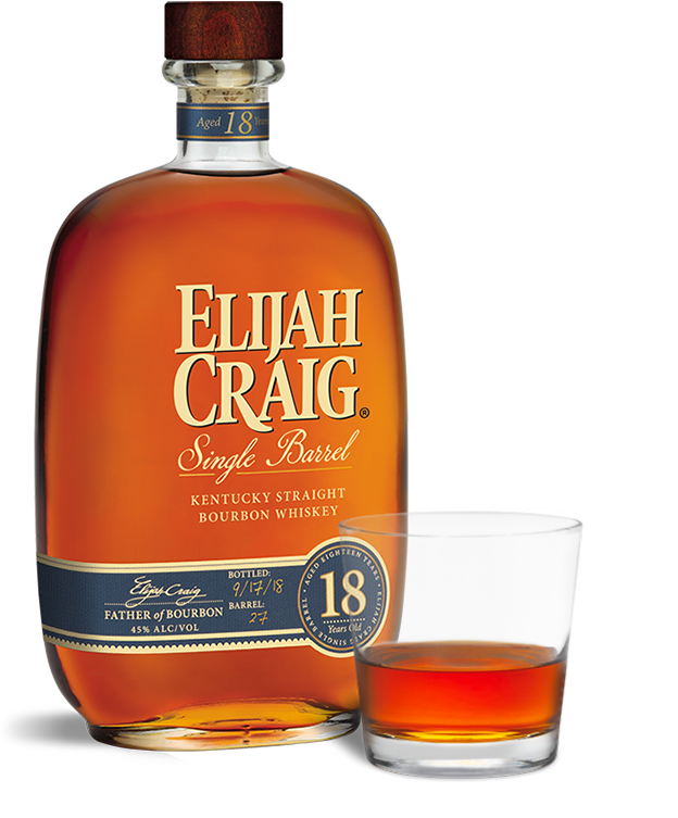 Elijah Craig 18 Year Kentucky Straight Bourbon Whiskey - CaskCartel.com