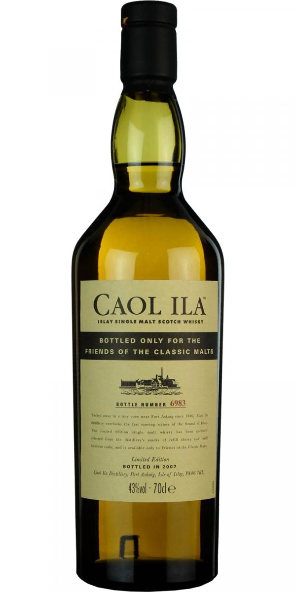 Caol Ila Bottled 2007 for Friends of Classic Malts Scotch Whisky | 700ML at CaskCartel.com