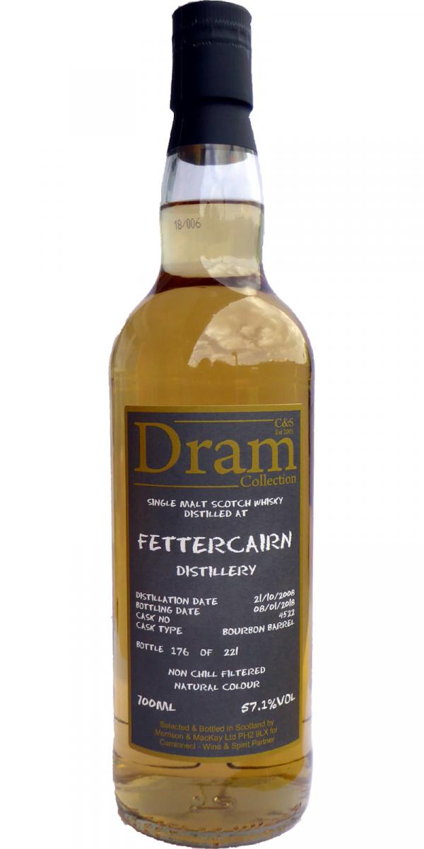 Fettercairn 2008 C&S Dram Collection (Cask #4522) 9 Year Old 2018 Release Single Malt Scotch Whisky | 700ML at CaskCartel.com