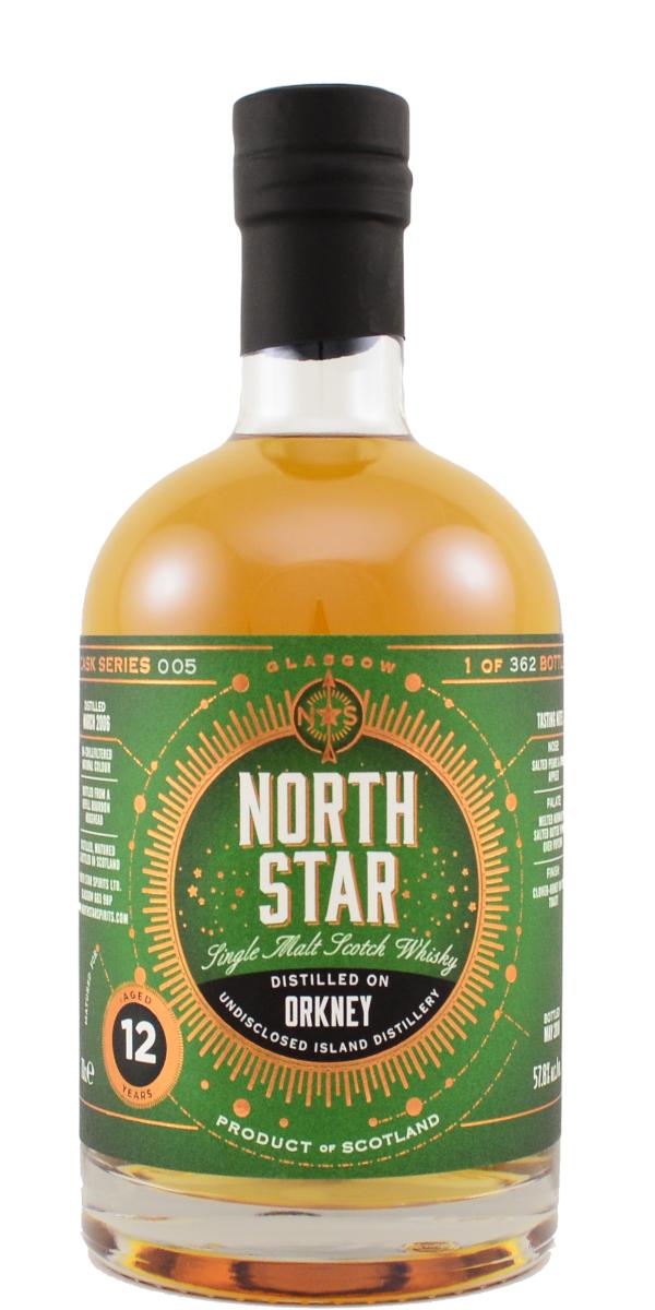 North Star Orkney 2006 12 Year Old Single Malt Scotch Whiskey - CaskCartel.com