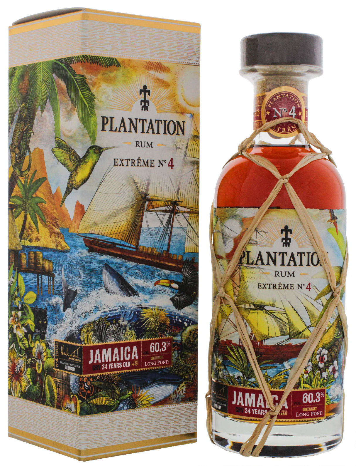 Plantation Extreme No. 4 24 Year Old Jamaica Rum at CaskCartel.com