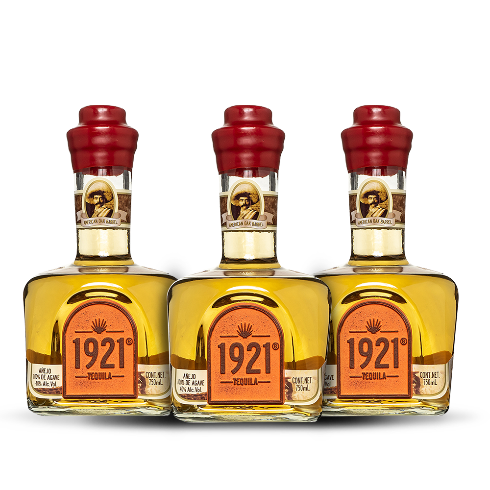 1921 Anejo Tequila (3) Bottle Bundle at CaskCartel.com