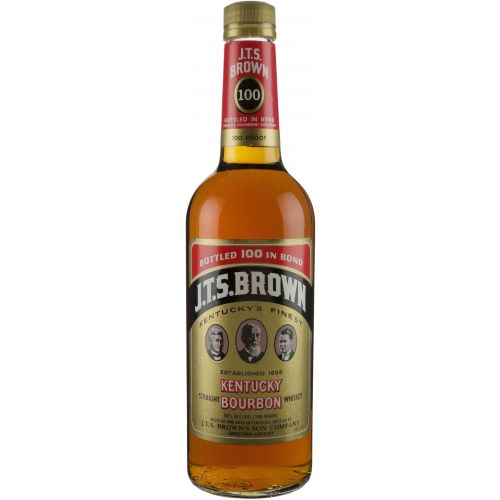 J.T.S. Brown Bottled in Bond 100 Proof Kentucky Bourbon Wshikey - CaskCartel.com