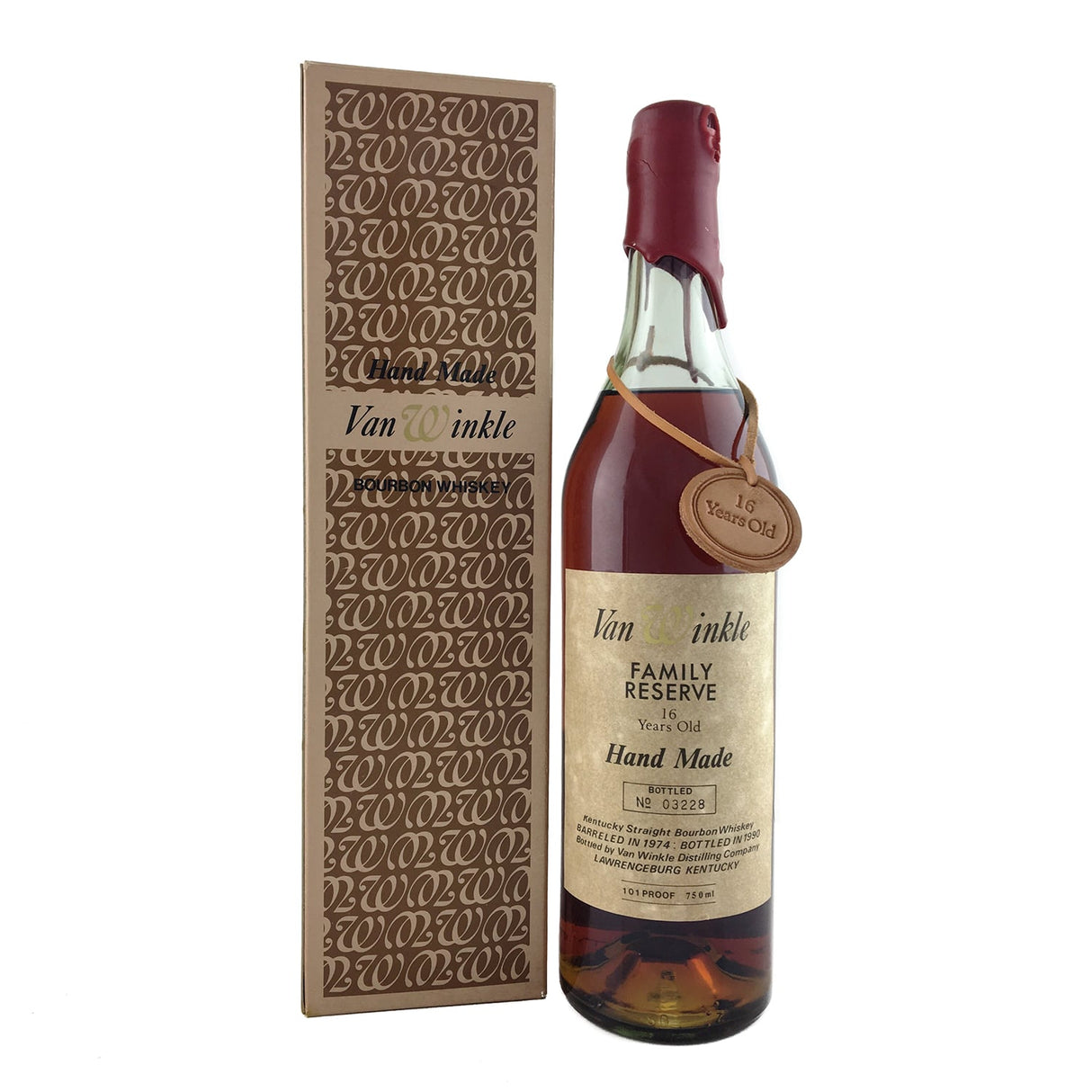 Van Winkle 1974 Family Reserve 16 Year Old Straight Bourbon Whisky - CaskCartel.com