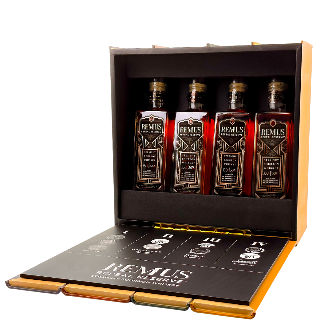 Remus Repeal Reserve | Vertical Set | Series I-IV | Collector’s Bookcase at CaskCartel.com 2
