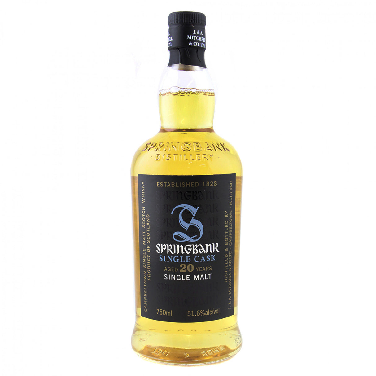 Springbank Single Cask Aged 20 Year Old Single Malt Scotch Whisky at CaskCartel.com