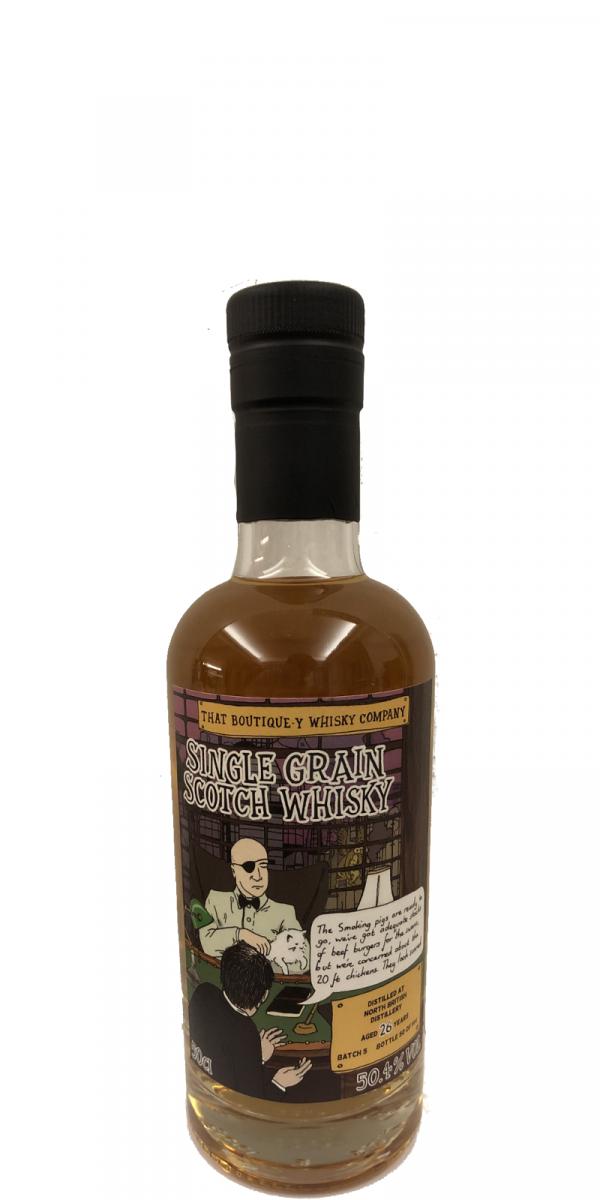 North British Batch 5 TBWC 26 Year Old 2018 Release Single Grain Scotch Whisky | 500ML at CaskCartel.com