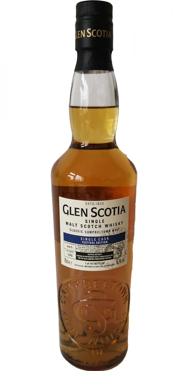 Glen Scotia 2000 Single Cask - Festival Edition No. 3 (Cask #386) 2018 Release Single Malt Scotch Whisky | 700ML at CaskCartel.com