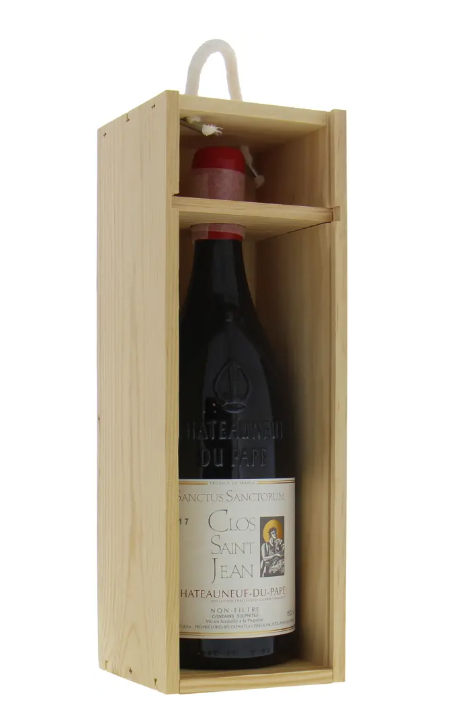 2017 | Clos Saint Jean | Chateauneuf du Pape Sanctus Sanctorum (Magnum) at CaskCartel.com