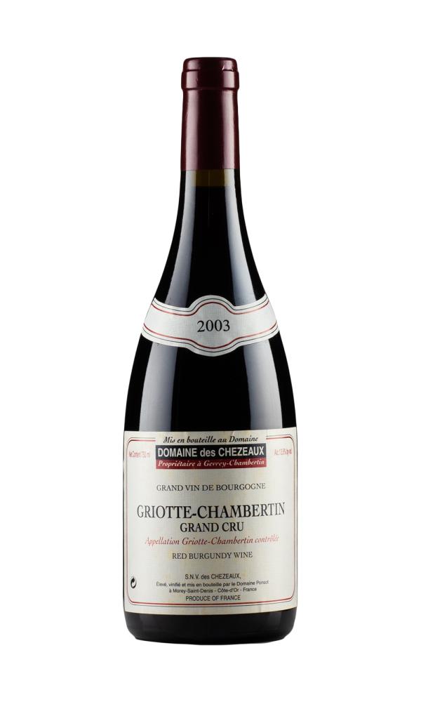 2003 | Domaine des Chezeaux | Griotte-Chambertin Grand Cru at CaskCartel.com