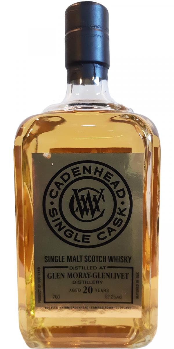 Glen Moray 1998 (Cadenhead's) Single Cask 20 Year Old 2019 Release Single Malt Scotch Whisky | 700ML at CaskCartel.com