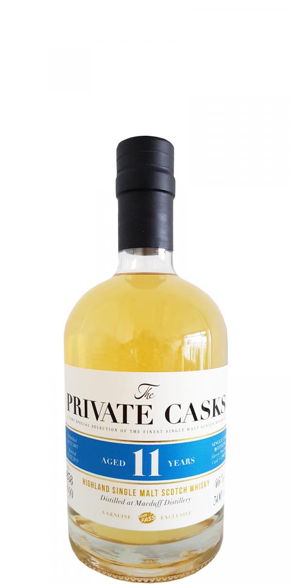 Macduff 2007 The Private Casks 11 Year Old 2019 Release (Cask #L900588) Single Malt Scotch Whisky | 500ML at CaskCartel.com