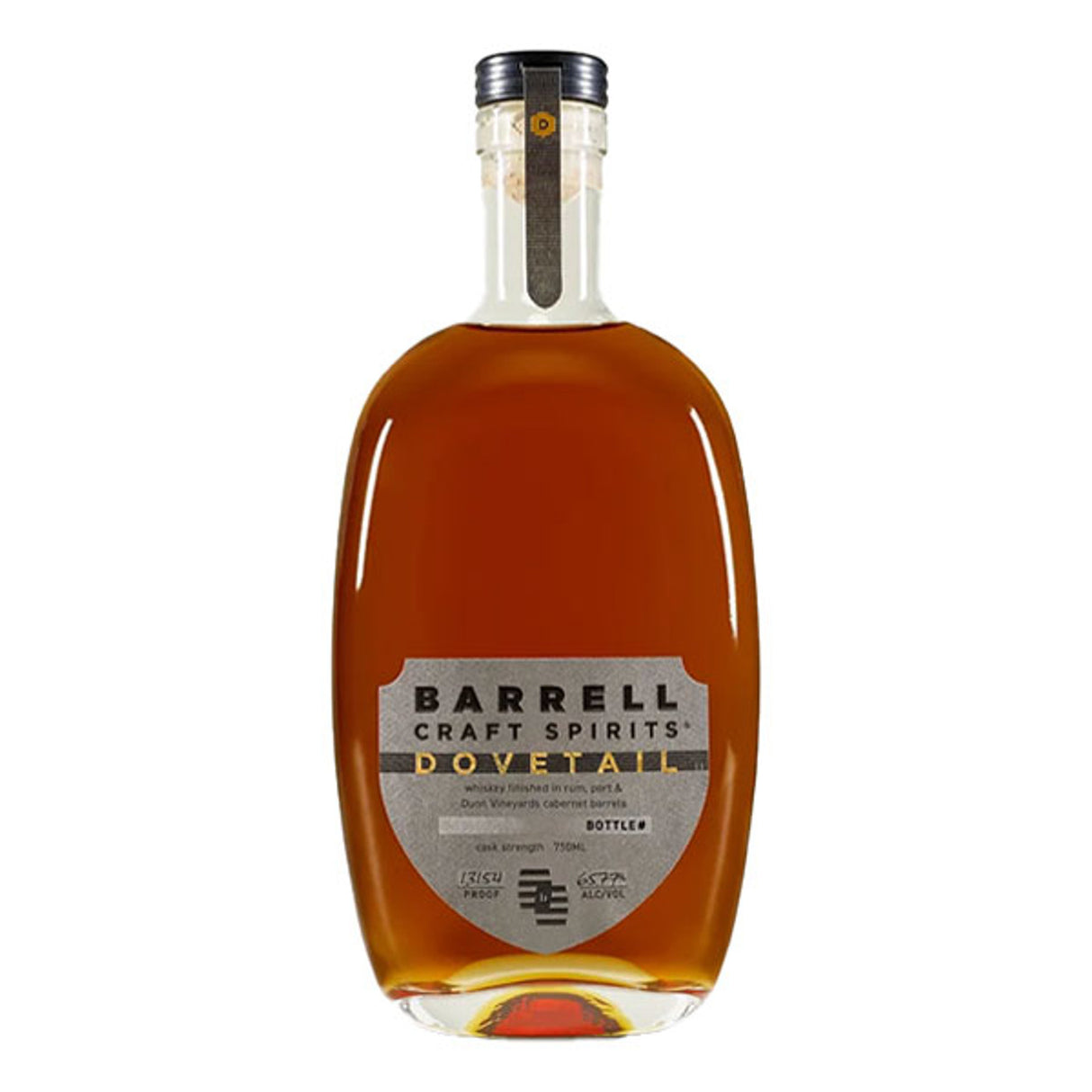 Barrel Craft Spirits Gray Label Dovetail Cask Strength 131.54 Proof Whiskey at CaskCartel.com