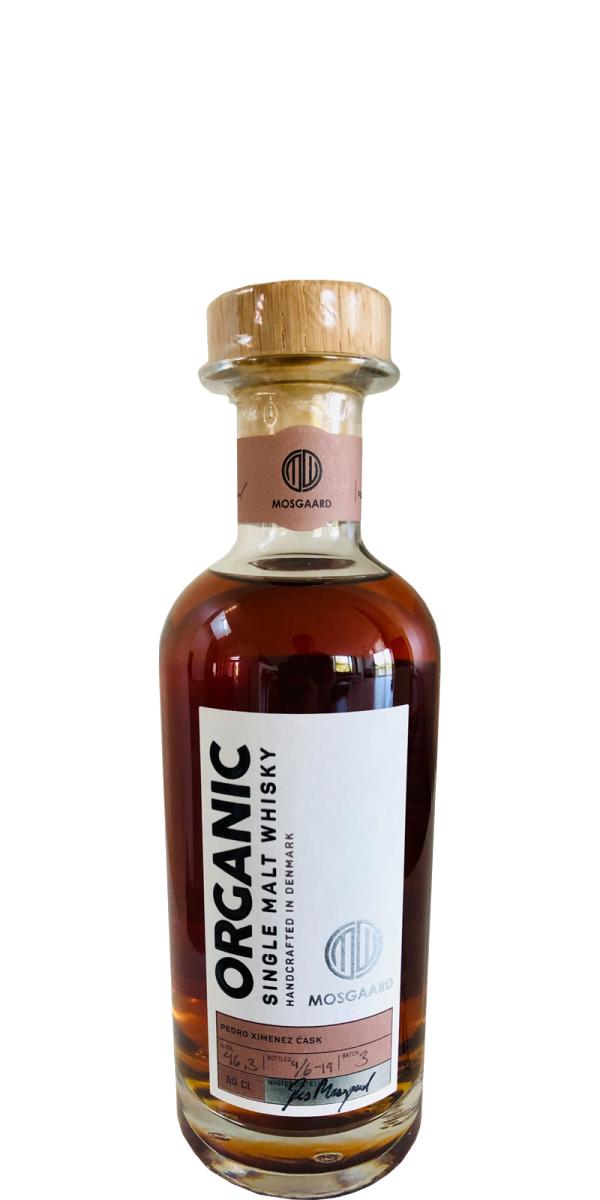 Mosgaard Organic - Pedro Ximenez Cask Batch 3 2019 Release Single Malt Whisky | 500ML at CaskCartel.com