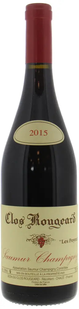 2015 | Clos Rougeard | Saumur-Champigny Les Poyeux at CaskCartel.com
