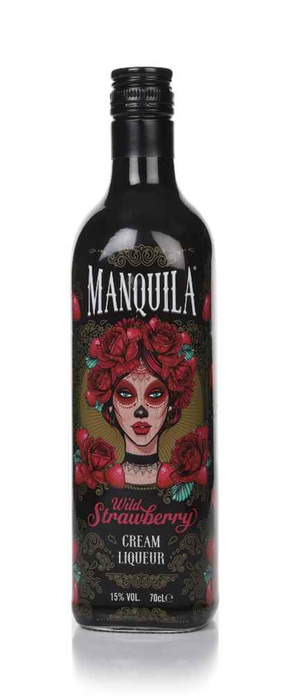 Manquila Wild Strawberry Cream Liqueur | 700ML at CaskCartel.com