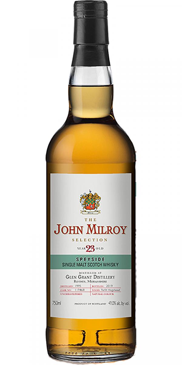 Glen Grant (John Milroy) The John Milroy Selection 23 Year Old 2019 Release Single Malt Scotch Whisky