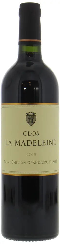 2018 | Clos la Madeleine | Saint-Emilion at CaskCartel.com
