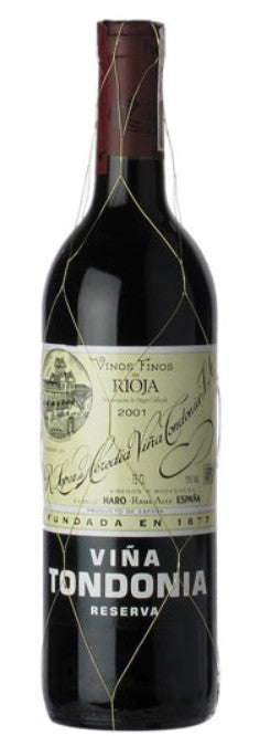 2001 | R. López de Heredia Viña Tondonia | Reserva at CaskCartel.com